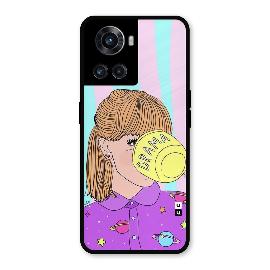 Drama Cup Metal Back Case for OnePlus 10R