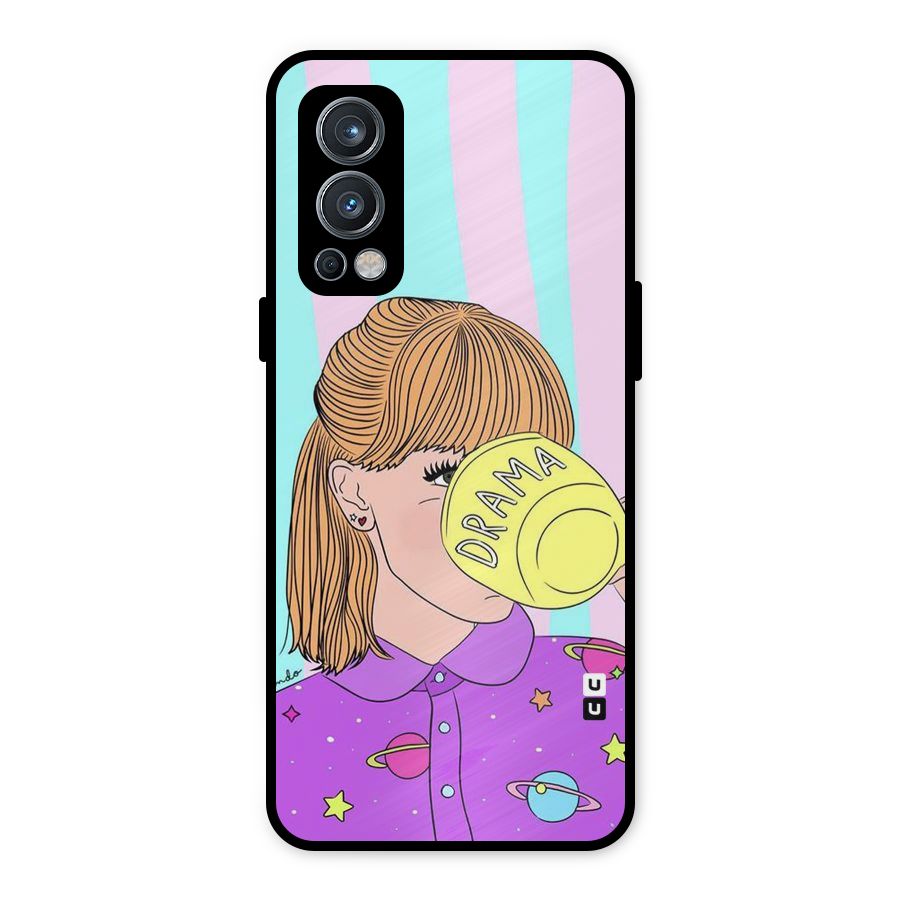 Drama Cup Metal Back Case for OnePlus Nord 2 5G