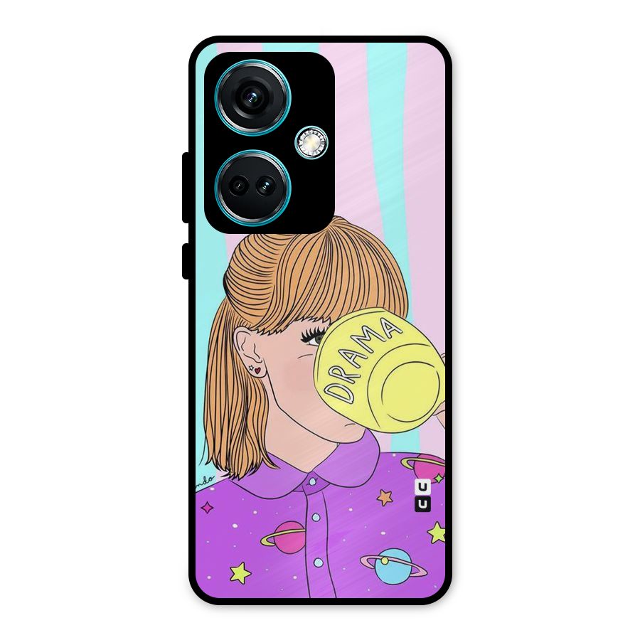 Drama Cup Metal Back Case for OnePlus Nord CE 3 5G