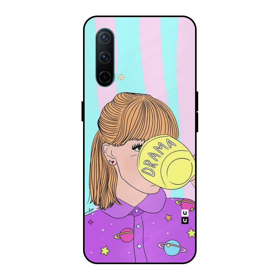 Drama Cup Metal Back Case for OnePlus Nord CE 5G