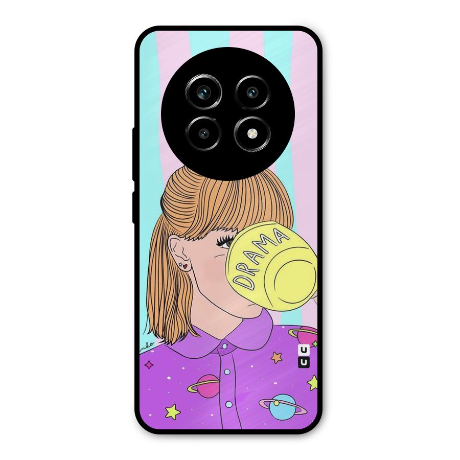 Drama Cup Metal Back Case for Realme 13 Pro