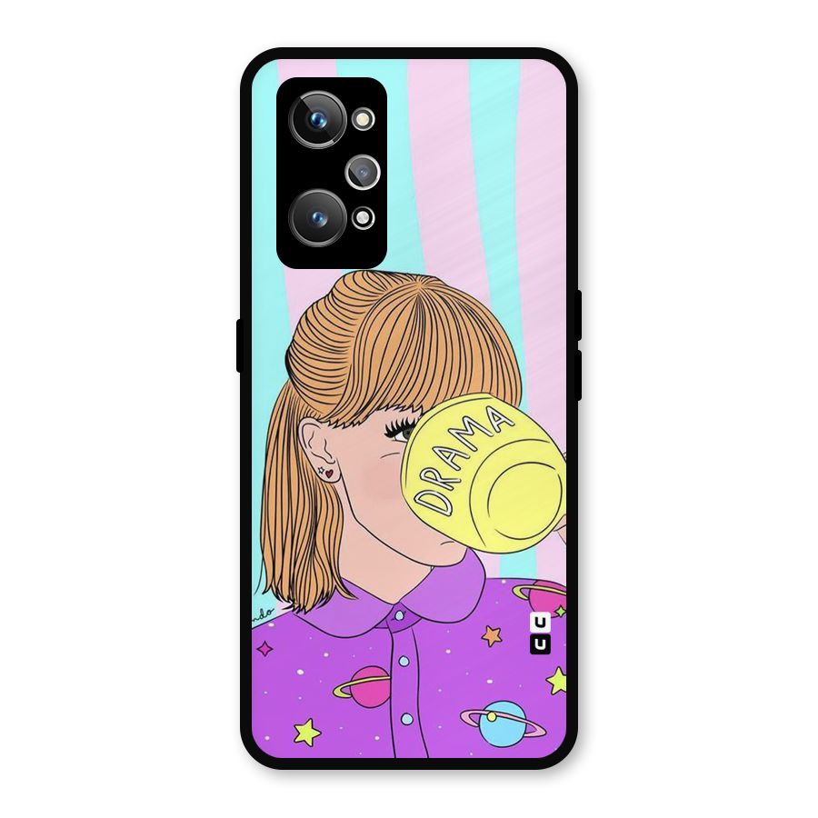 Drama Cup Metal Back Case for Realme GT Neo 3T