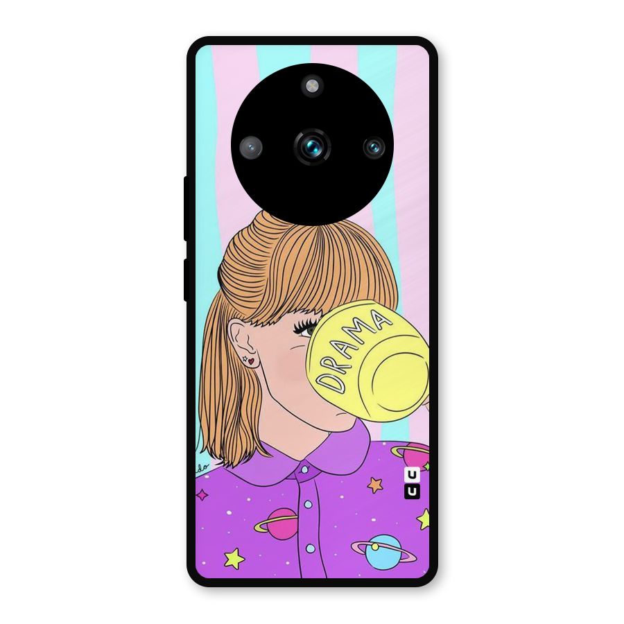 Drama Cup Metal Back Case for Realme Narzo 60 Pro