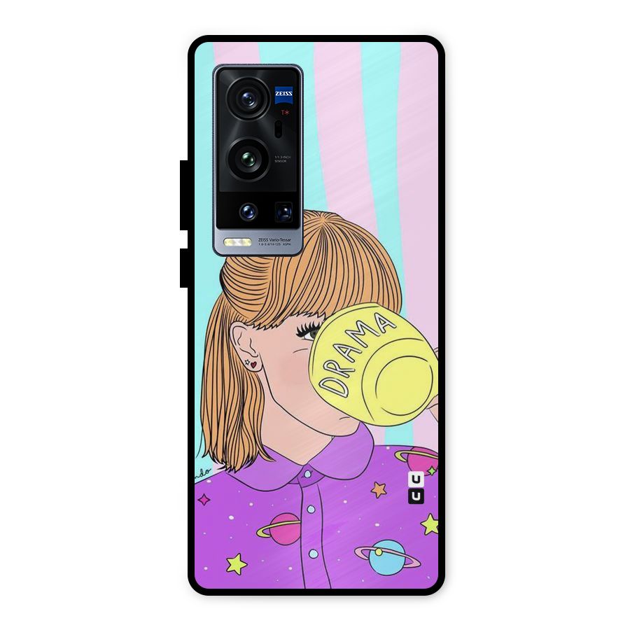 Drama Cup Metal Back Case for Vivo X60 Pro Plus