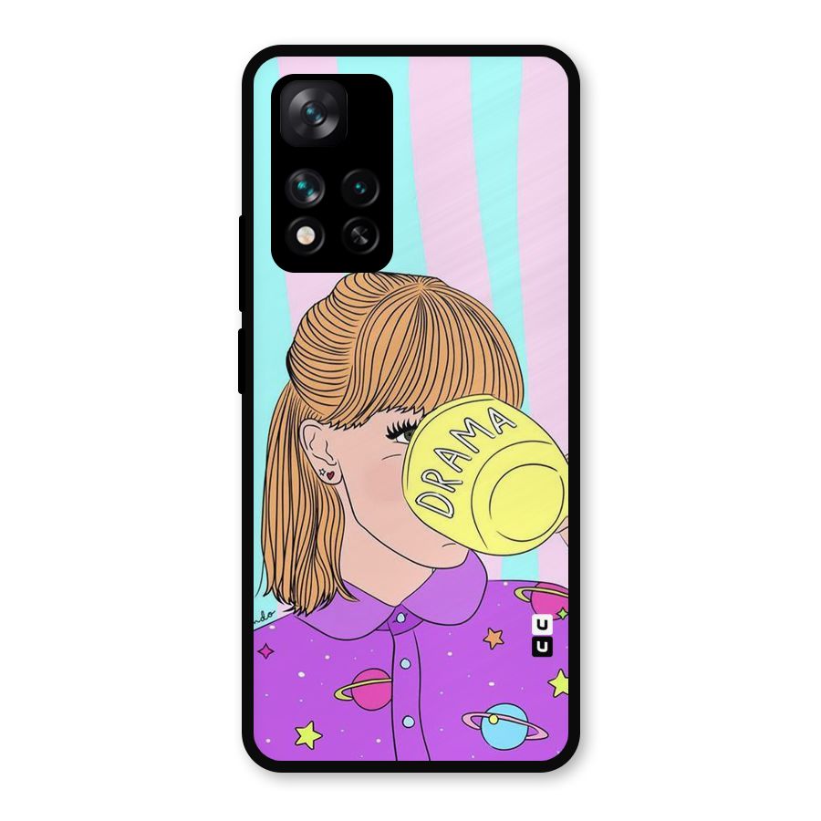Drama Cup Metal Back Case for Xiaomi 11i Hypercharge 5G