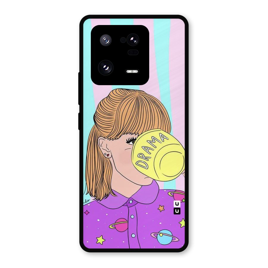 Drama Cup Metal Back Case for Xiaomi 13 Pro