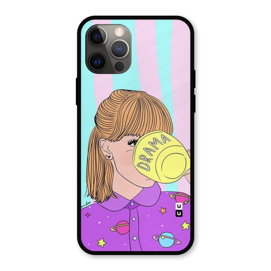 Drama Cup Metal Back Case for iPhone 12 Pro