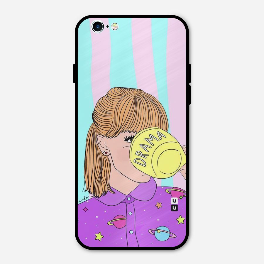 Drama Cup Metal Back Case for iPhone 6 6s