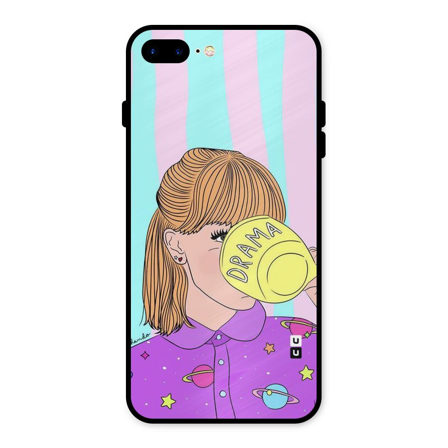 Drama Cup Metal Back Case for iPhone 7 Plus