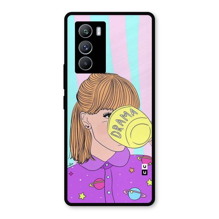 Drama Cup Metal Back Case for iQOO 9 SE