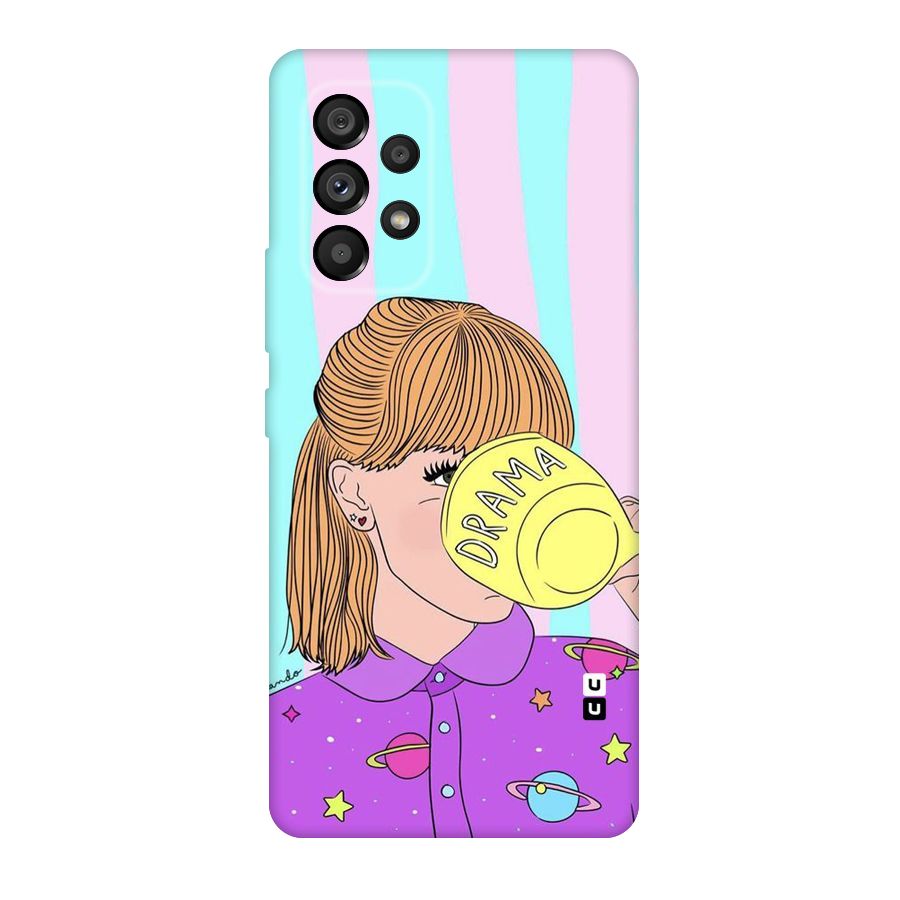 Drama Cup Original Polycarbonate Back Case for Galaxy A53 5G