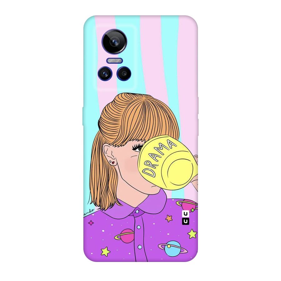 Drama Cup Original Polycarbonate Back Case for Realme GT Neo 3