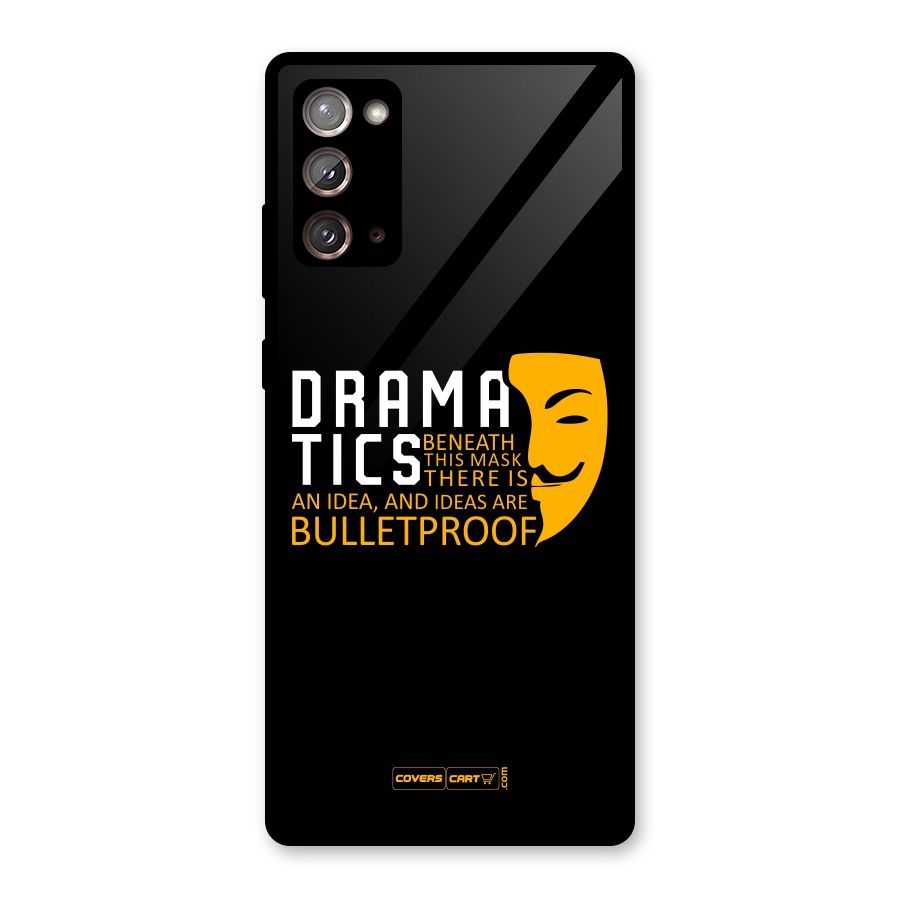 Dramatics Glass Back Case for Galaxy Note 20