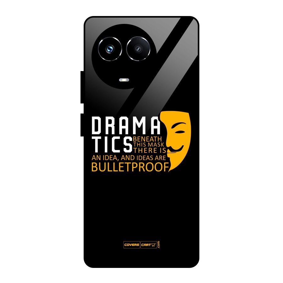 Dramatics Glass Back Case for Realme 11X