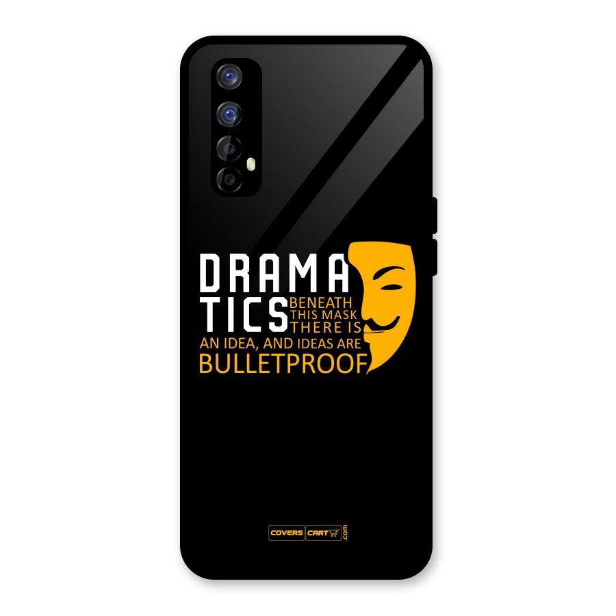 Dramatics Glass Back Case for Realme 7