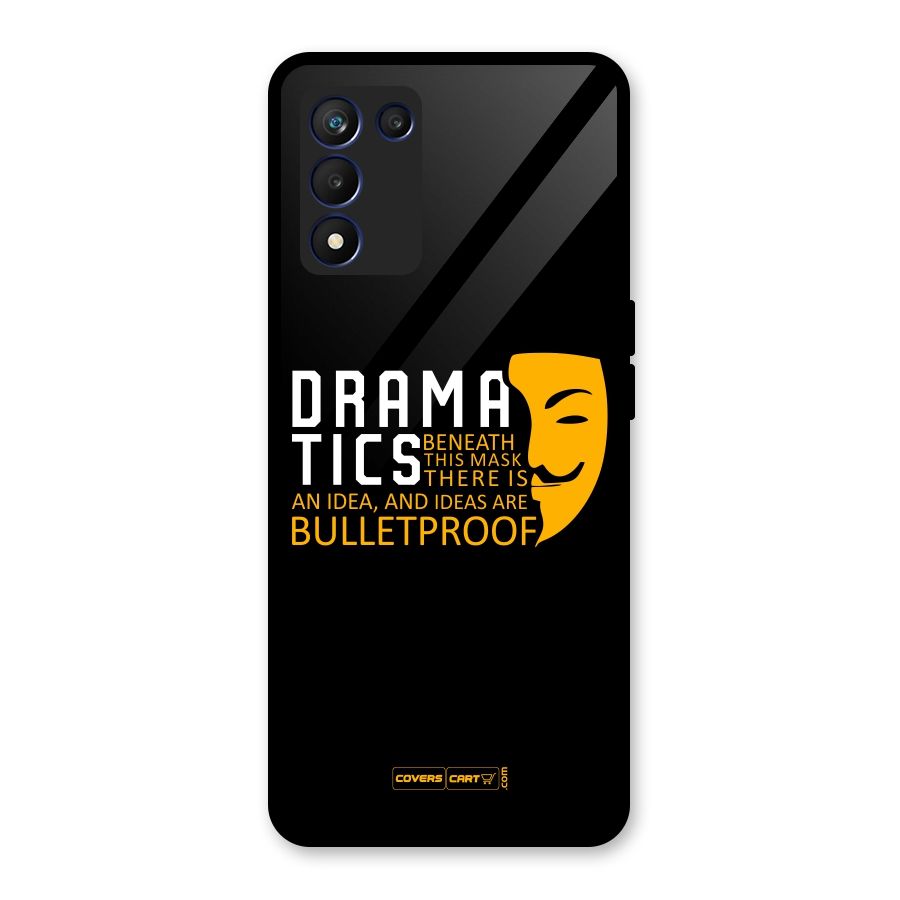 Dramatics Glass Back Case for Realme 9 5G Speed