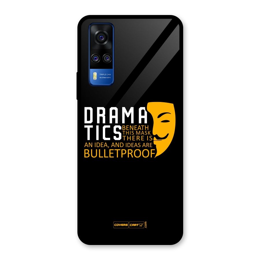 Dramatics Glass Back Case for Vivo Y31
