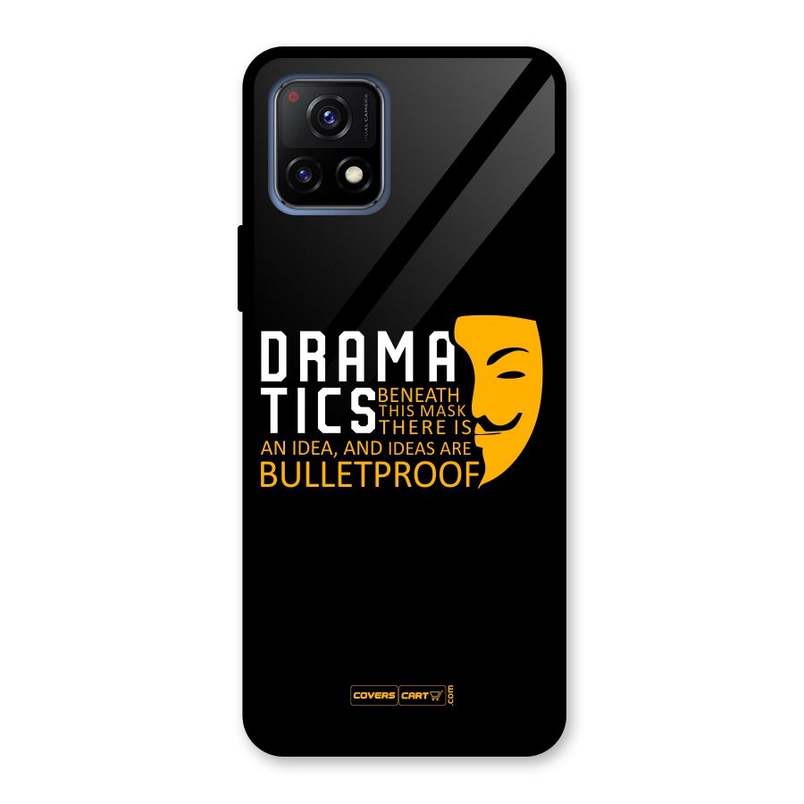 Dramatics Glass Back Case for Vivo Y72 5G