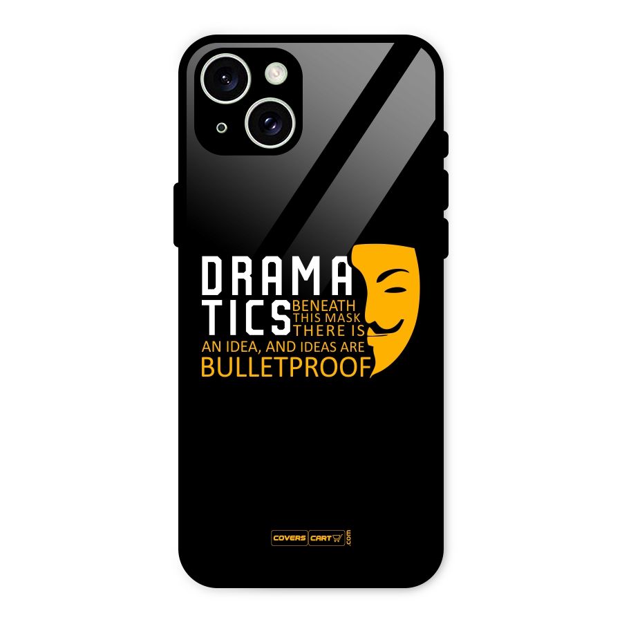 Dramatics Glass Back Case for iPhone 15 Plus