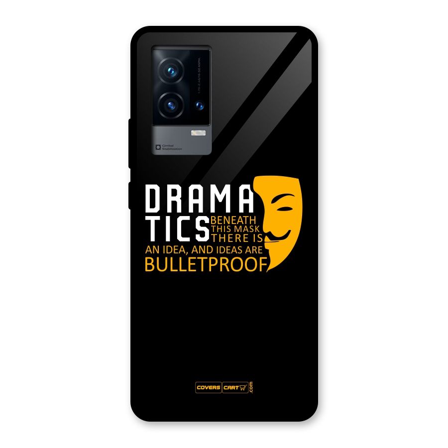 Dramatics Glass Back Case for iQOO 9 5G