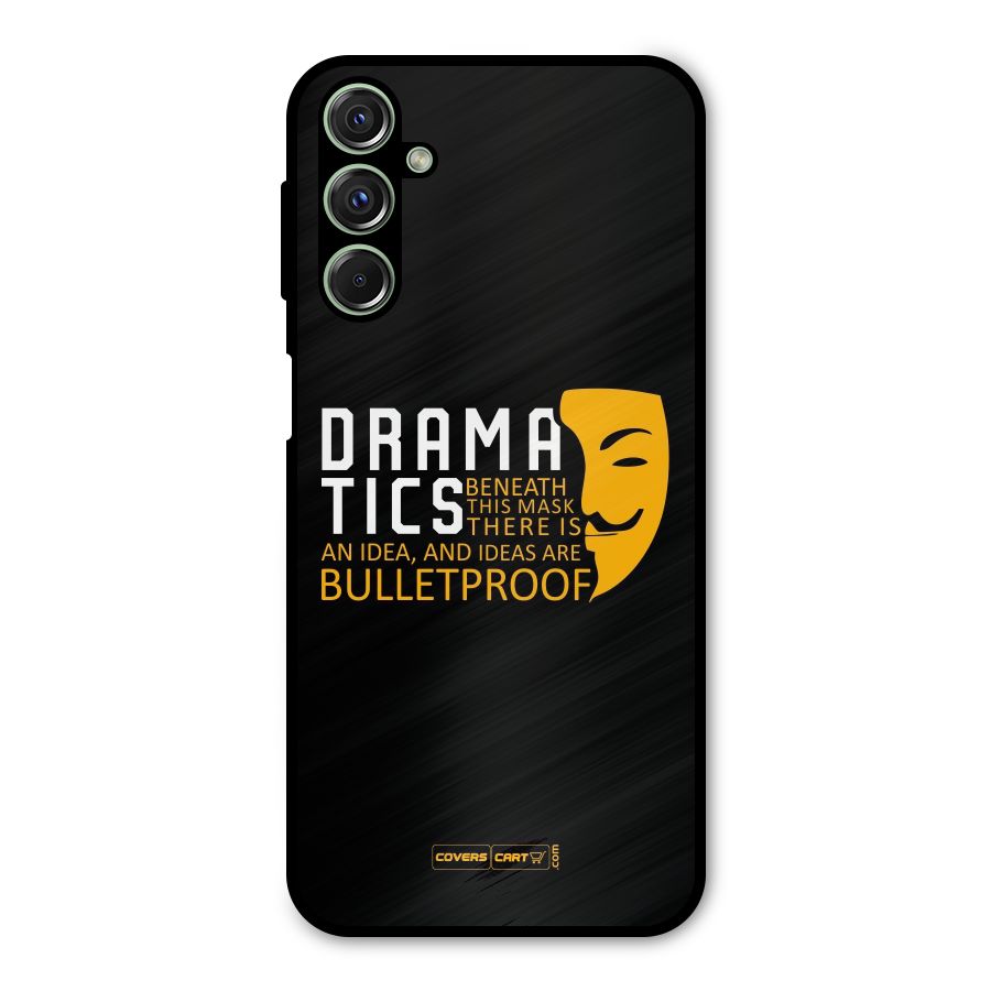Dramatics Metal Back Case for Galaxy F34
