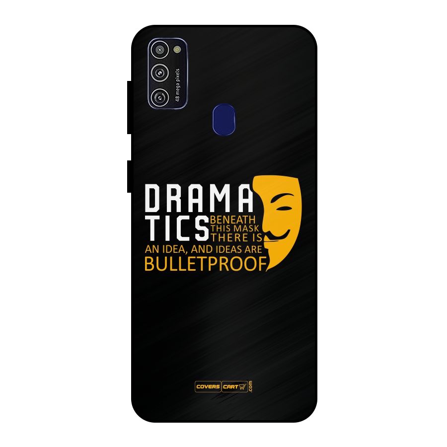 Dramatics Metal Back Case for Galaxy M21