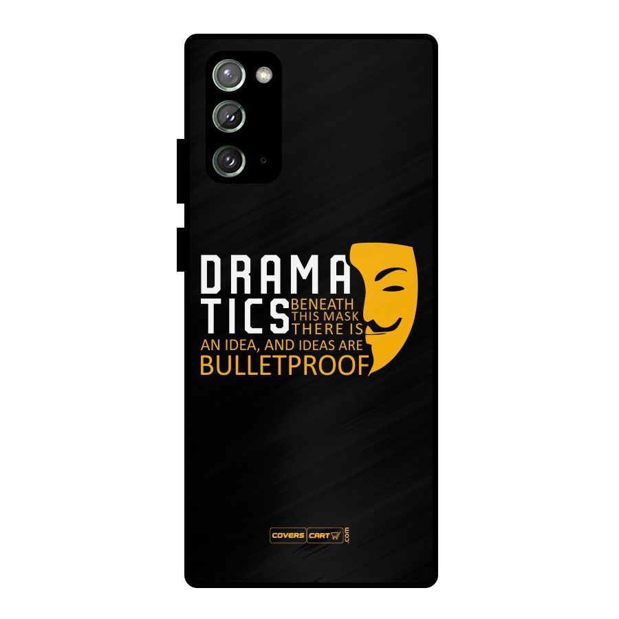 Dramatics Metal Back Case for Galaxy Note 20
