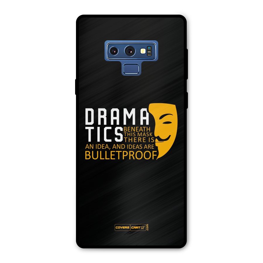 Dramatics Metal Back Case for Galaxy Note 9