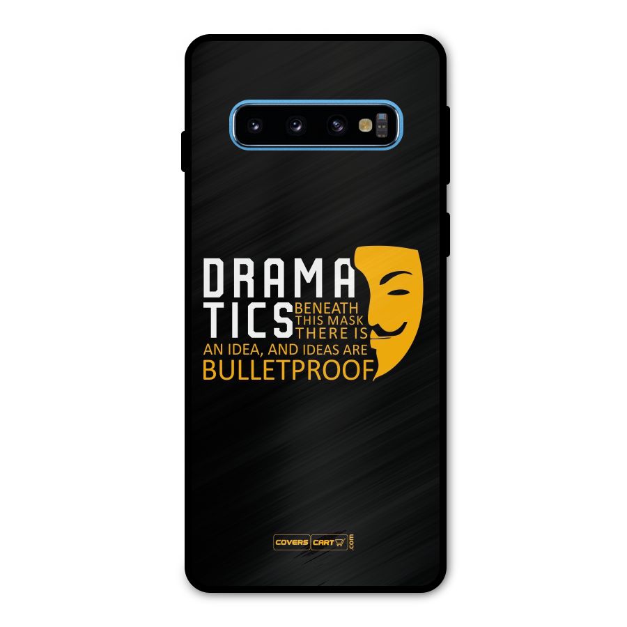 Dramatics Metal Back Case for Galaxy S10