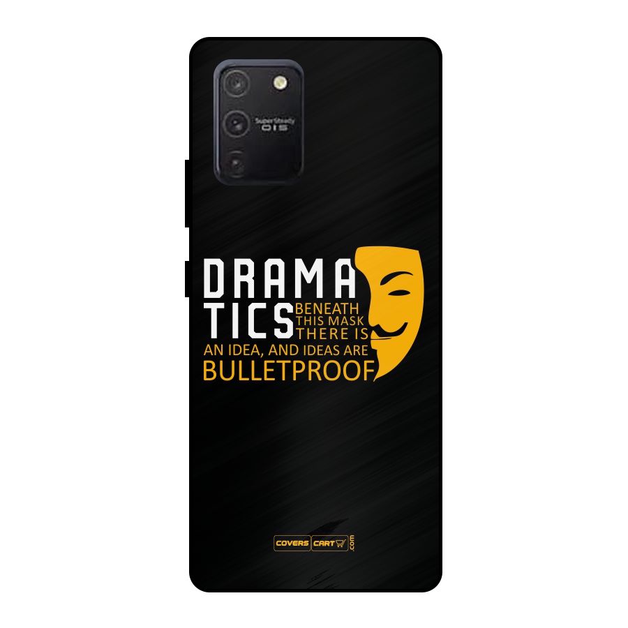Dramatics Metal Back Case for Galaxy S10 Lite