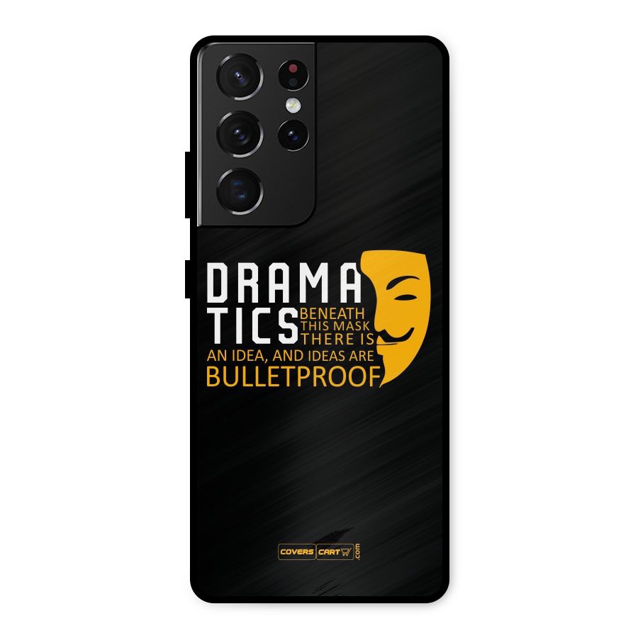 Dramatics Metal Back Case for Galaxy S21 Ultra 5G