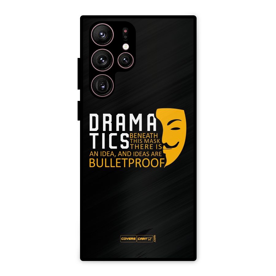 Dramatics Metal Back Case for Galaxy S22 Ultra 5G
