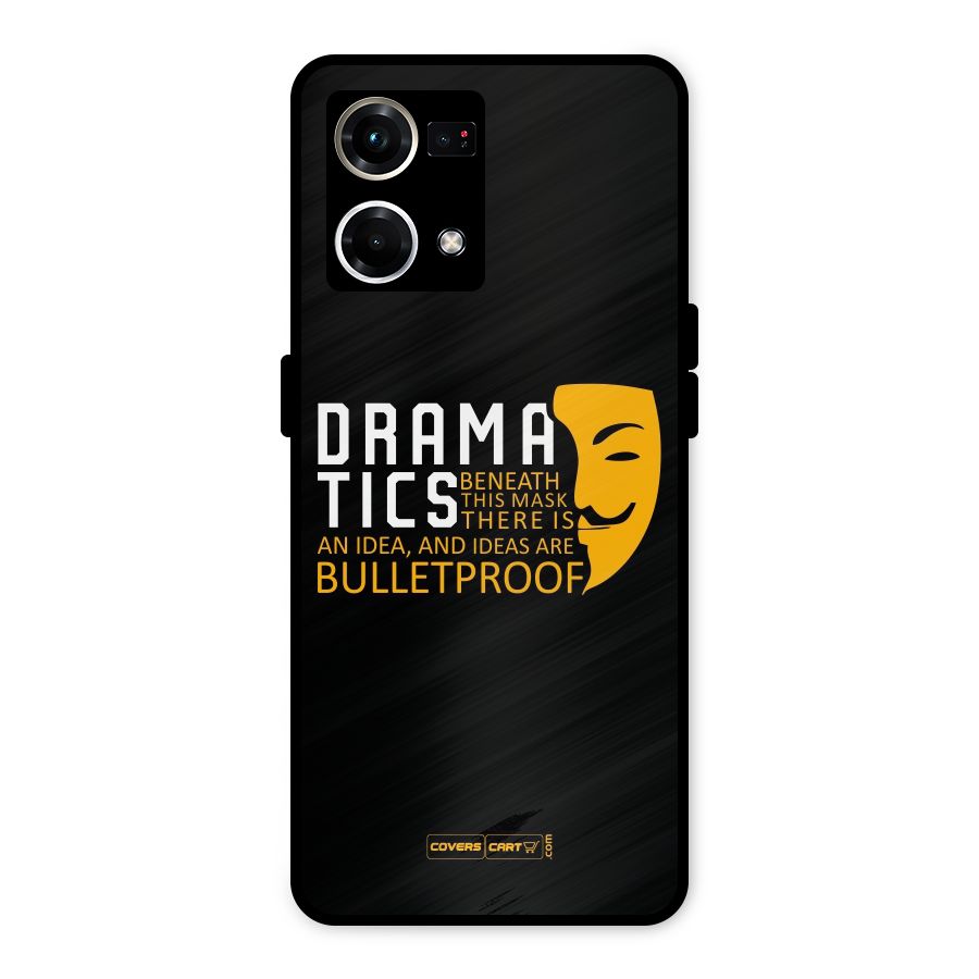 Dramatics Metal Back Case for Oppo F21 Pro 4G