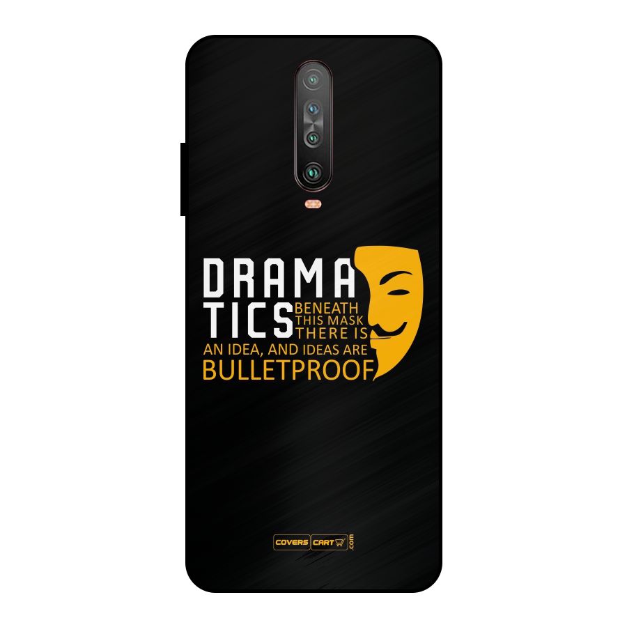 Dramatics Metal Back Case for Poco X2