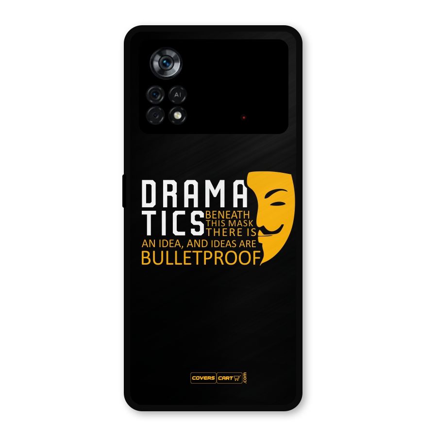 Dramatics Metal Back Case for Poco X4 Pro 5G