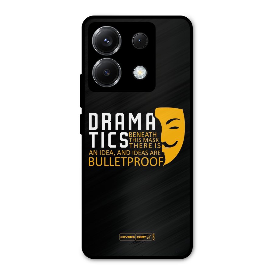 Dramatics Metal Back Case for Poco X6