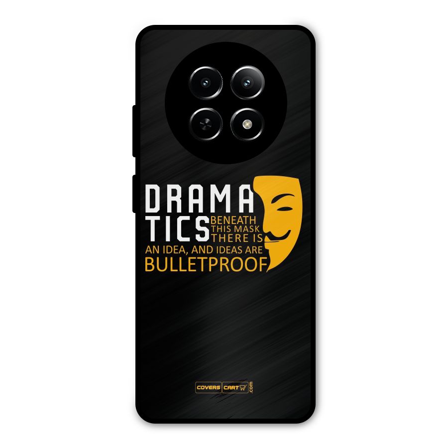 Dramatics Metal Back Case for Realme 12x 5G