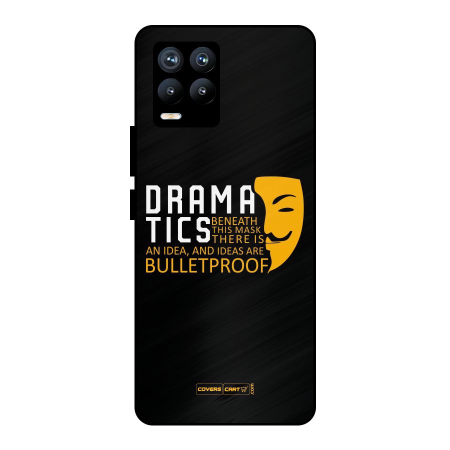 Dramatics Metal Back Case for Realme 8 Pro
