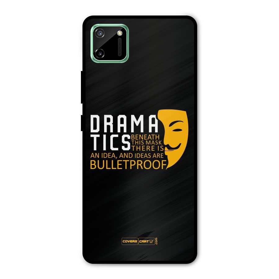 Dramatics Metal Back Case for Realme C11