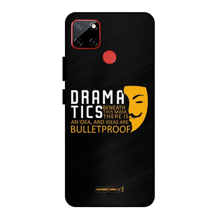 Dramatics Metal Back Case for Realme C12