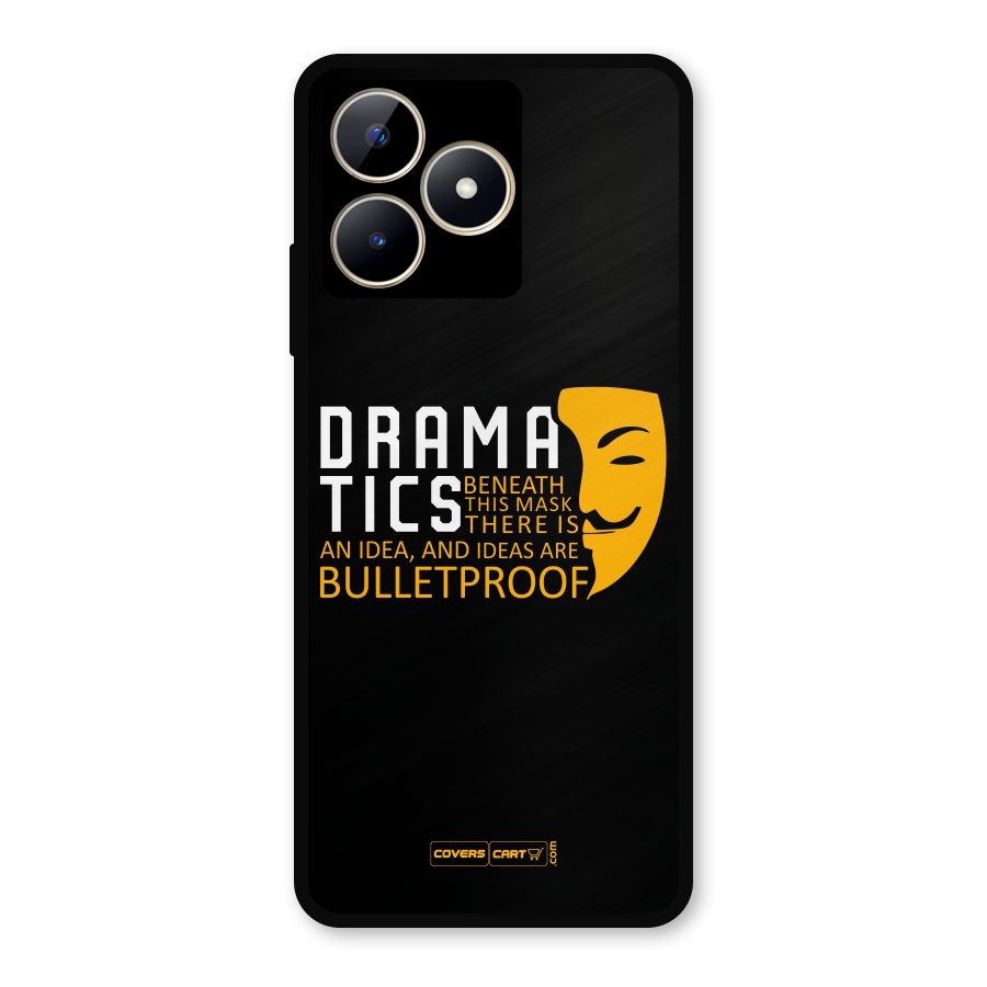 Dramatics Metal Back Case for Realme C53