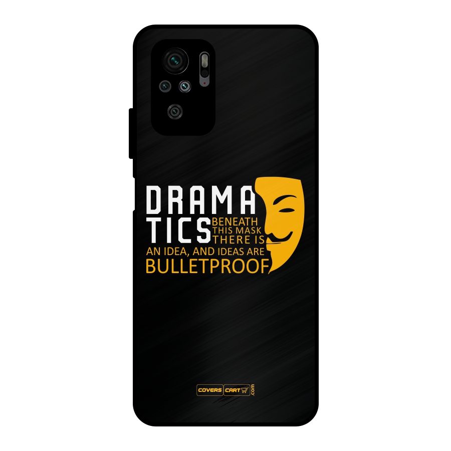 Dramatics Metal Back Case for Redmi Note 10S