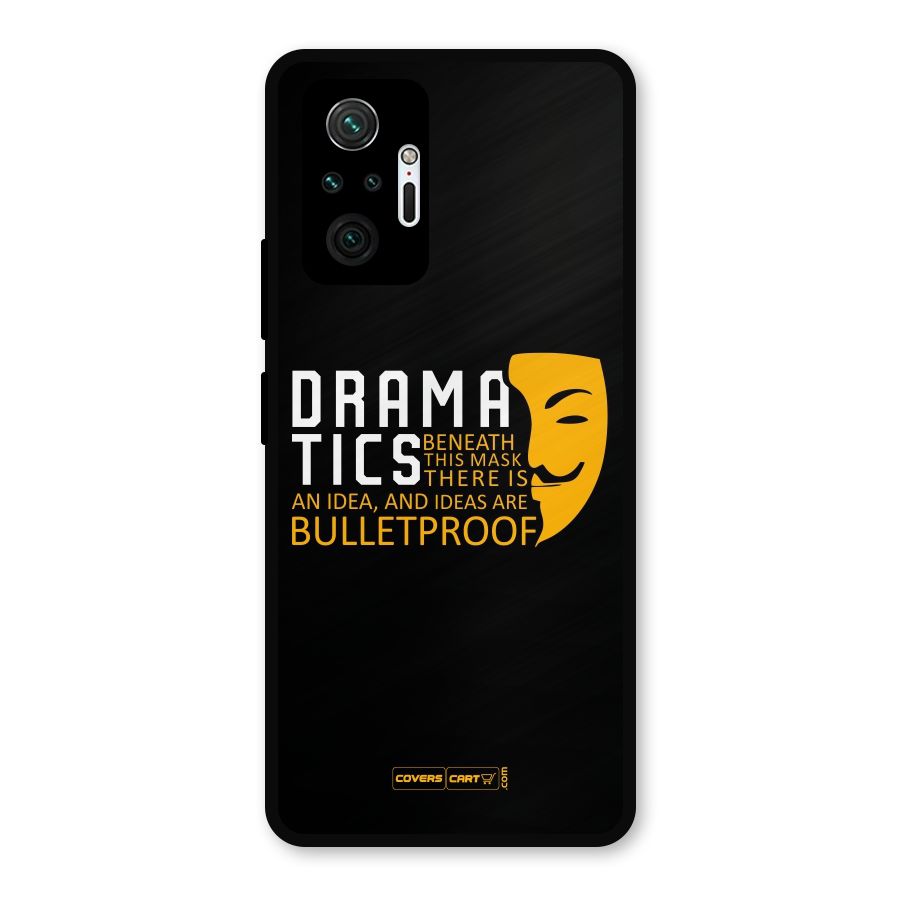 Dramatics Metal Back Case for Redmi Note 10 Pro Max
