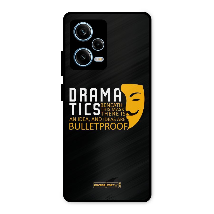 Dramatics Metal Back Case for Redmi Note 12 Pro