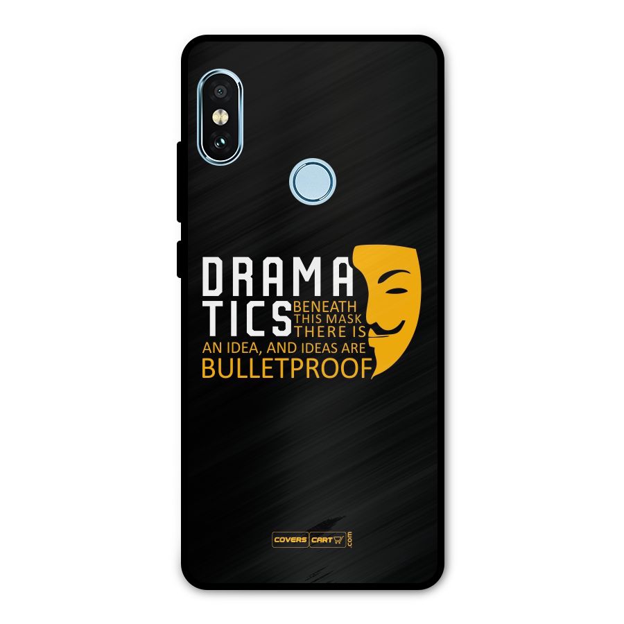 Dramatics Metal Back Case for Redmi Note 5 Pro