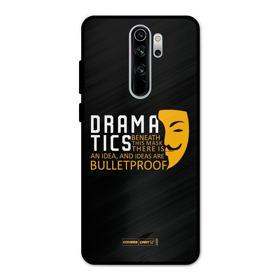 Dramatics Metal Back Case for Redmi Note 8 Pro