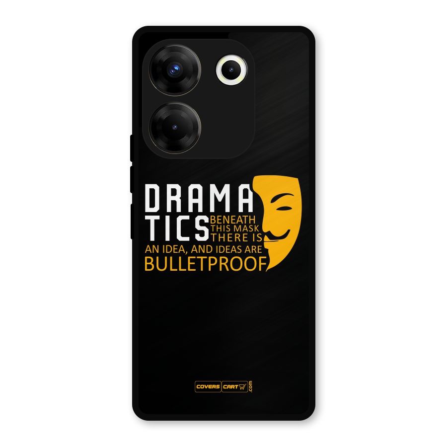 Dramatics Metal Back Case for Tecno Camon 20 Pro
