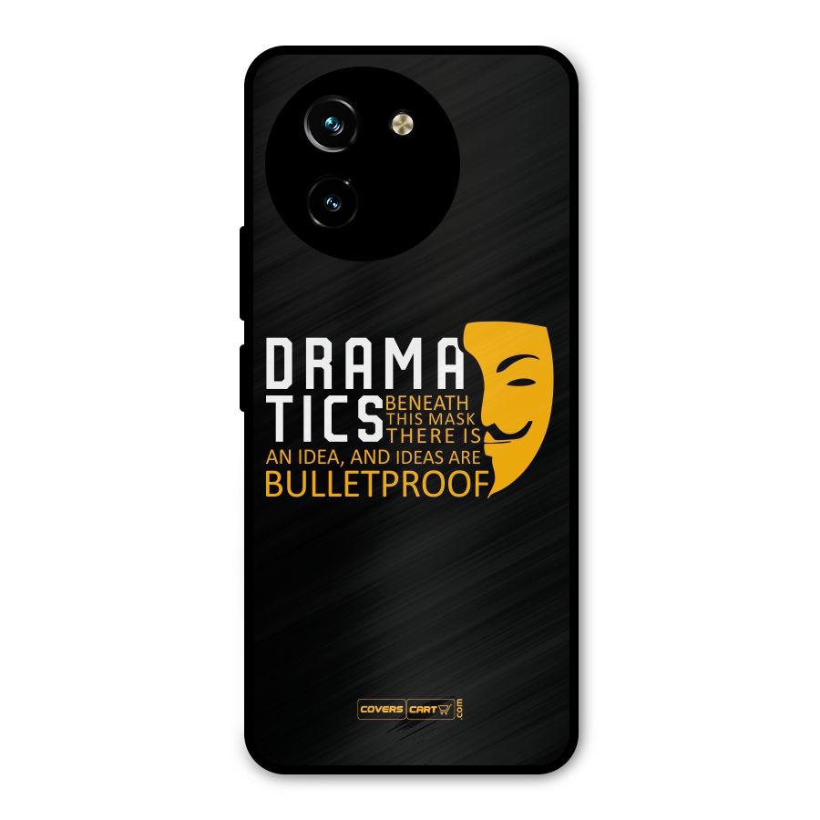Dramatics Metal Back Case for Vivo T3x
