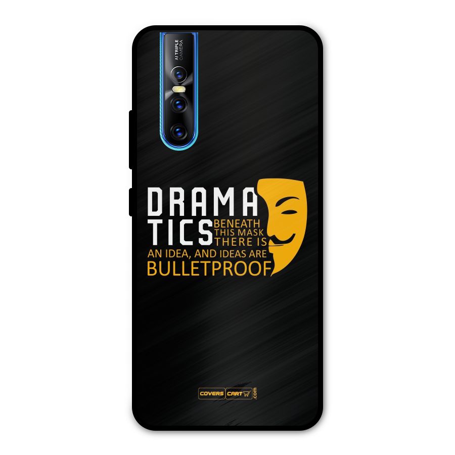 Dramatics Metal Back Case for Vivo V15 Pro