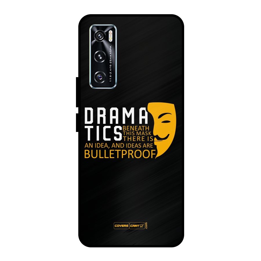 Dramatics Metal Back Case for Vivo V20 SE